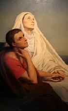 sv. Monika se synem Augustinem