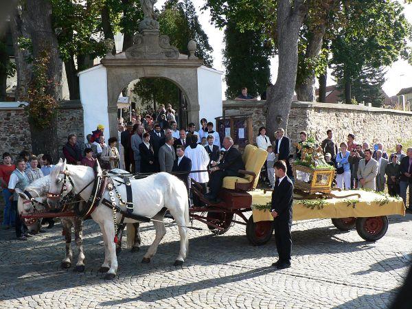 relikvie sv. Liguriáše v Polné